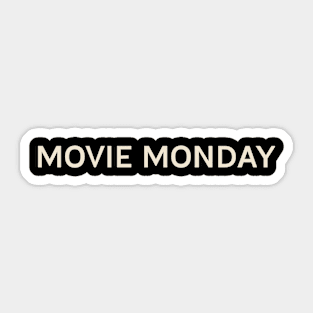 Monday Movie On This Day Perfect Day Sticker